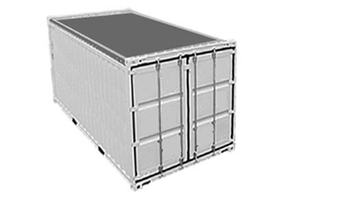 20' Open Top Container